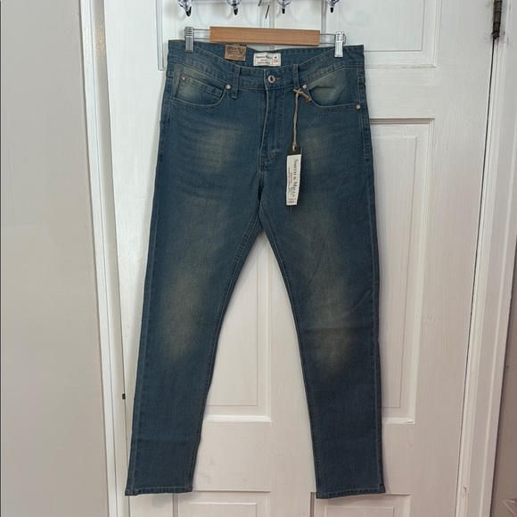 Smith & Mills NWT Men's Jeans Skinny Denim Stretch 32 x 30 - Picture 1 of 12